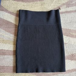 New- House Of Harlow 1960 Women's High Waist Black Mini Skirt Size M 