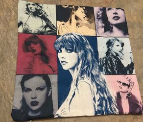 New Taylor Swift zippered decor pillow case