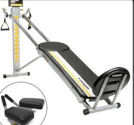 Total gym with attachments