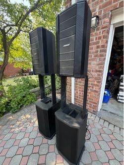 Bose F1 Model 812 + F1 Subwoofers (Pair) w/ Covers (NEGOTIABLE)