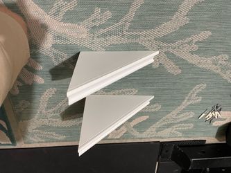 Set of (2) Corner Floating Shelves