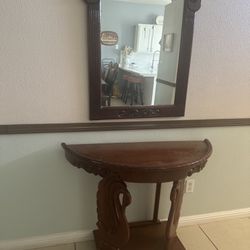 Mirror/console 