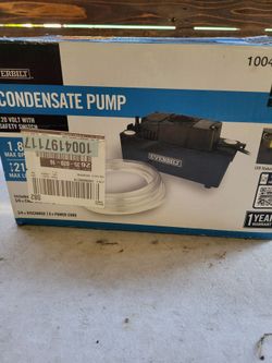 CONDENSATION PUMP