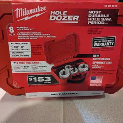 Milwaukee Hole Dozer Saw Kit