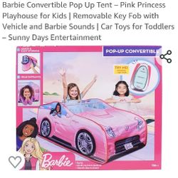 Barbie Car Including  Balls