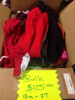 Bulk of Boys, 18M to 2T