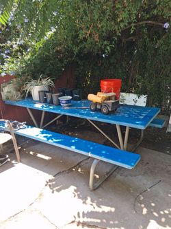 Outdoor school table