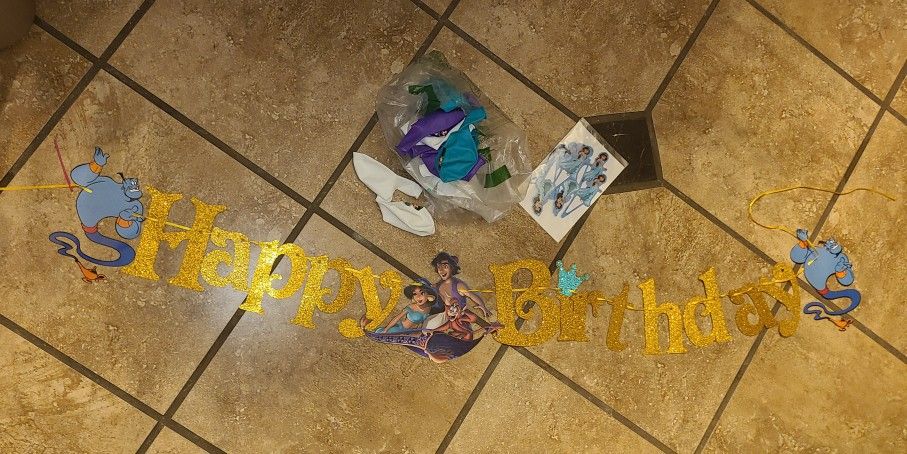 Princess Jasmine Birthday Party Supplies Allidin