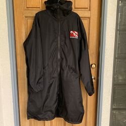 Scuba Schools of America SSA Custom dive Parka  Black Made in Canada L