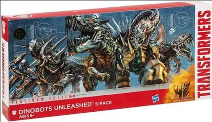 Transformers 4 Age of Extinction Platinum Edition 5 Dinobots