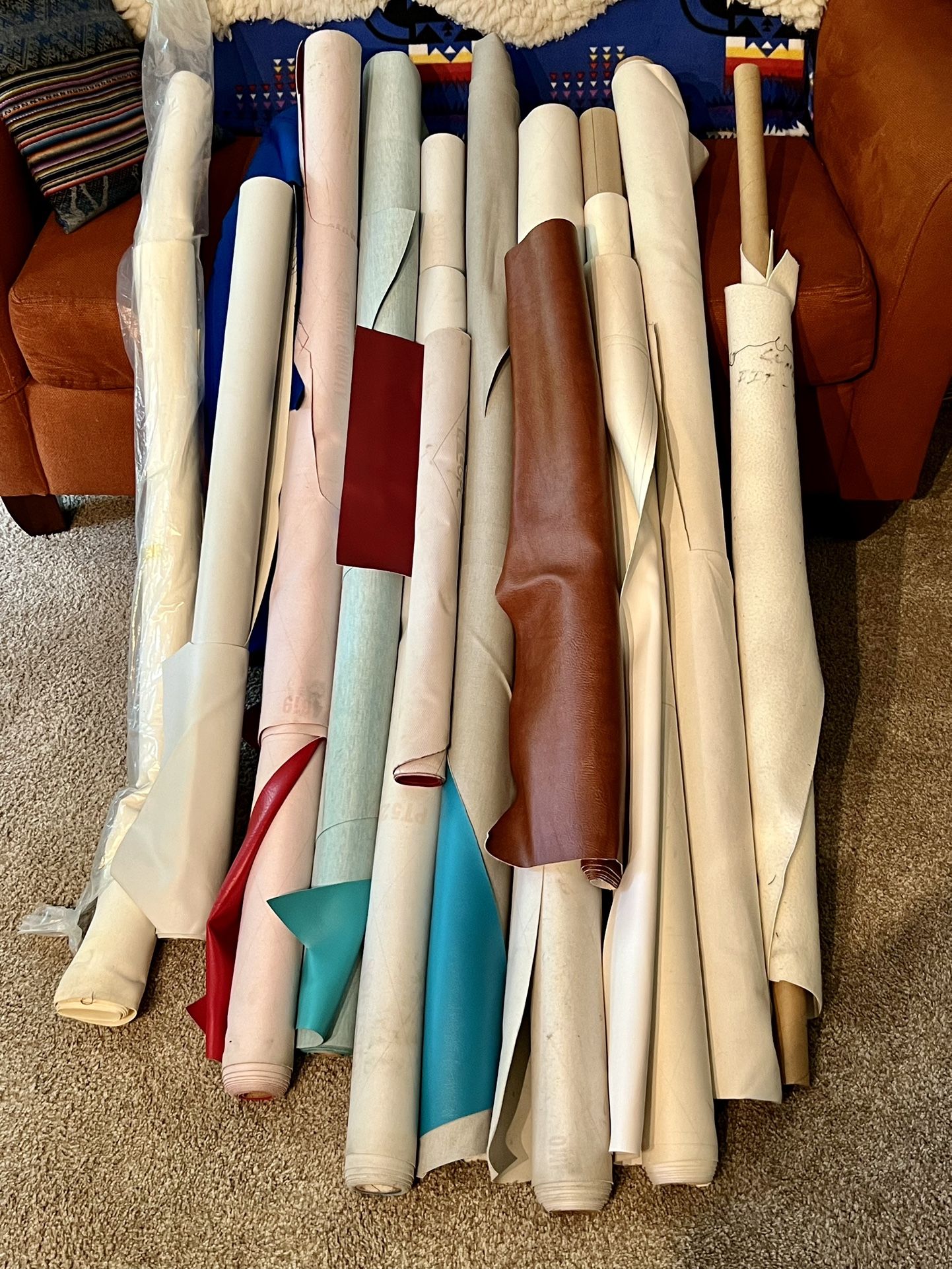 Vinyl fabric 