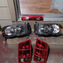 Dodge Ram Headlights And Taillights 