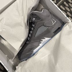 Air Jordan 5  Retro Wolf Grey 11M 8M