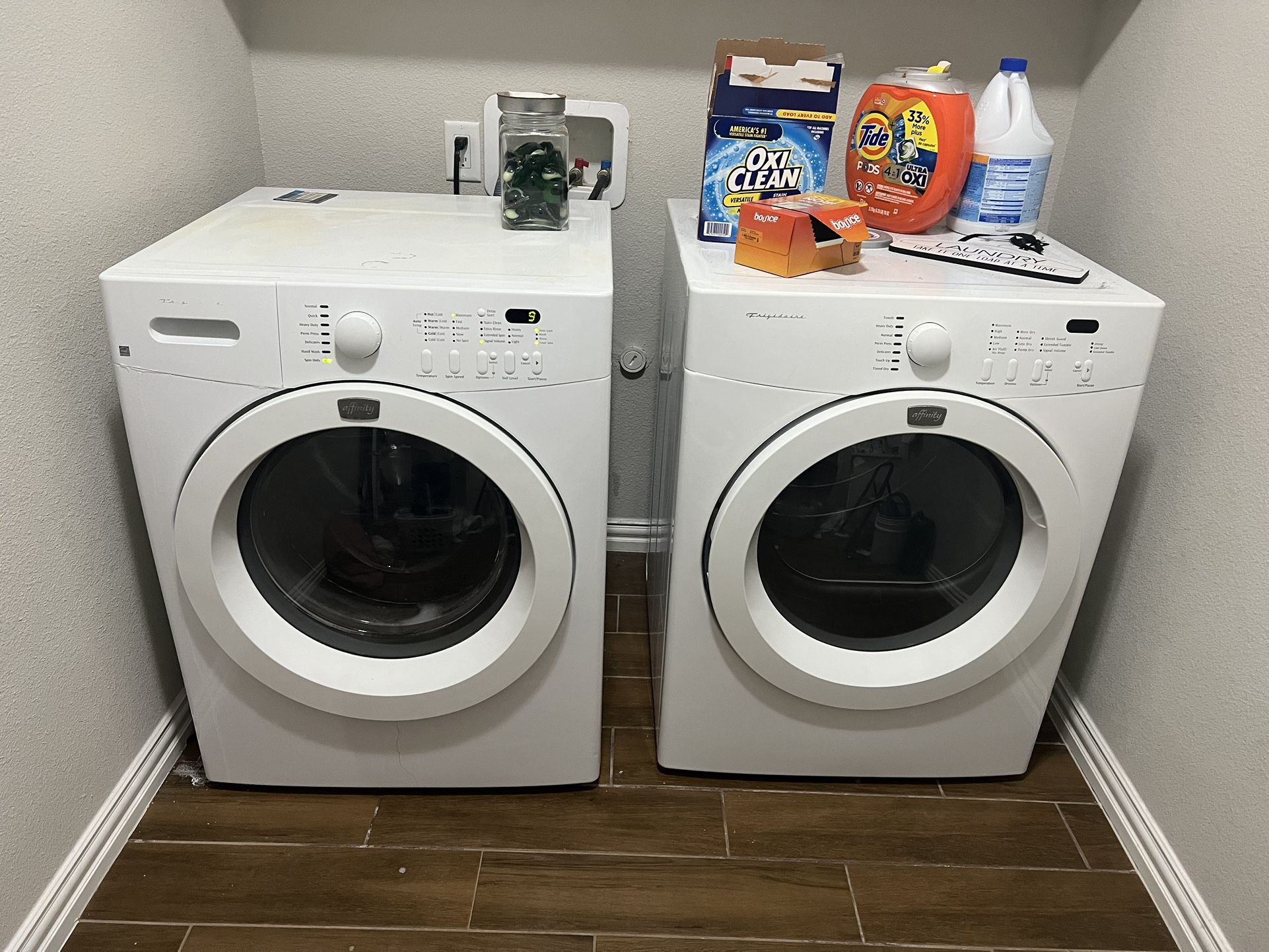 Frigidaire Affinity Front-Load Washer and Dryer Set