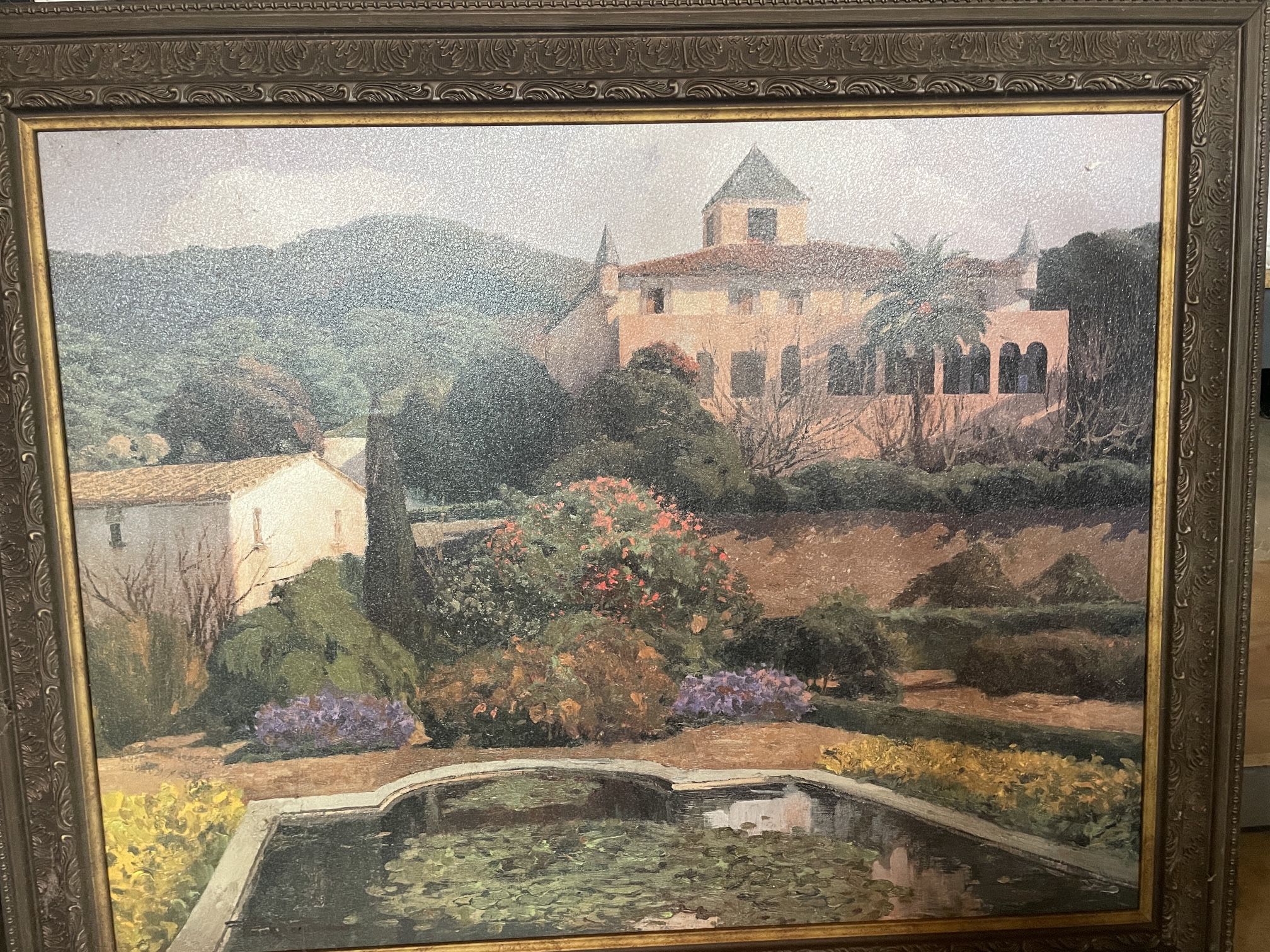 Countryside Picture With Pond