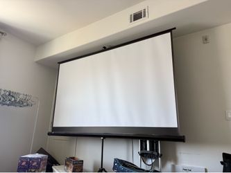PropVue 100” Projector Screen with Tripod Stand