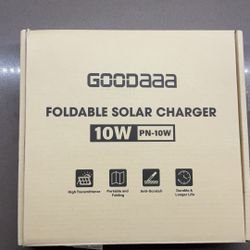 Goodaaa Foldable Solar Charger 10W