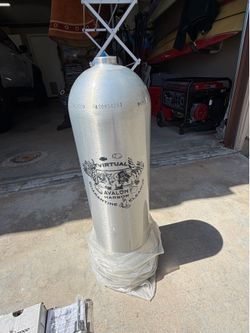 Scuba tank specialized for Avalon cleanup one of a kind never used.