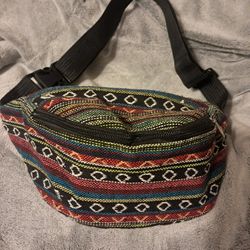 Multi Colored Waist Bag