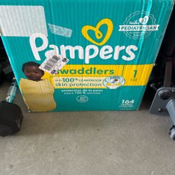 Pamper diapers Size 1