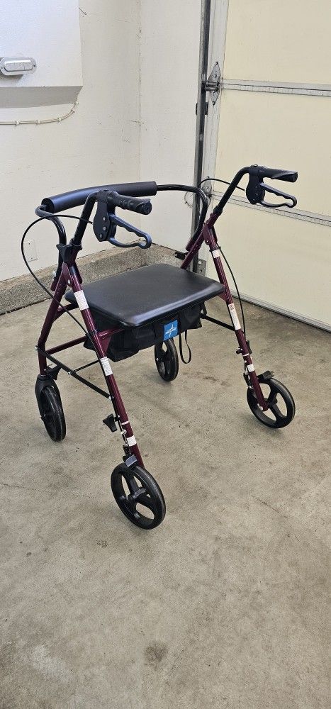 Walker, Roller, Mobility, Extra Large Heavy Duty