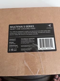 AC Infinity Multifan S7 Quiet USB Cooling Fans