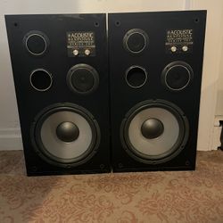 Acoustic Response 707 Home Speakers