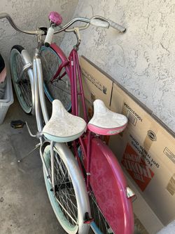 2 Bikes For Sale 20” Girls Beach Cruiser 26” Ladies Bike - BEACH CRUISER SOLD