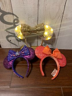 3 Disney Parks Minnie Mouse Headband