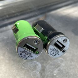 USB Car Charger Cigarette Lighter Charger (Lot of 2)
