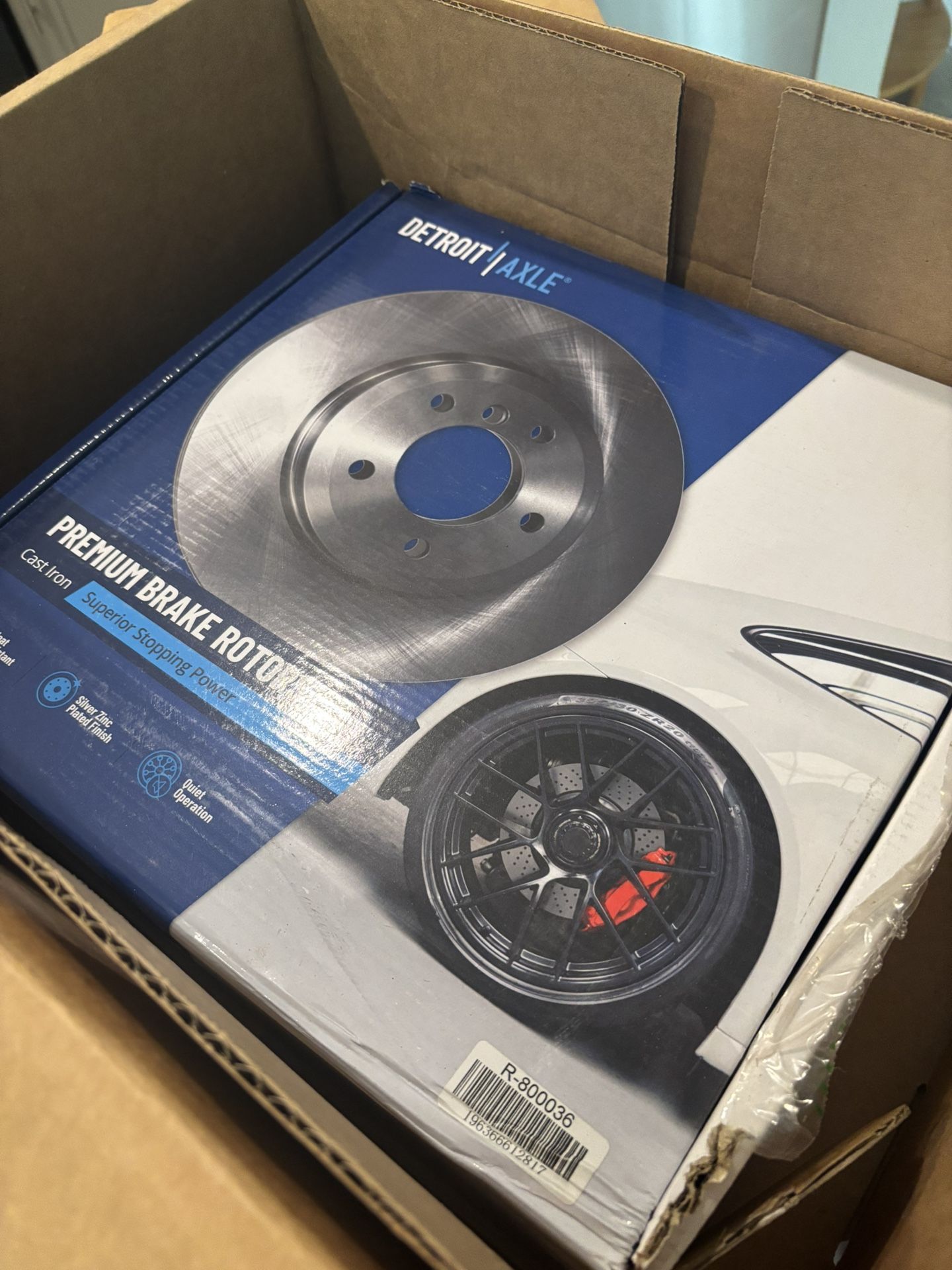 Detroit Axel Front Brake Rotors (Pair) #R-800036x2