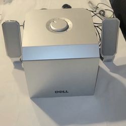 Dell Subwoofer And Speakers Like New 
