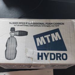 Auto detailing PF22 MTM Hydro Foam Cannon New