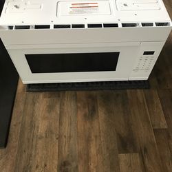 Whirlpool over the range microwave
