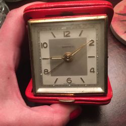 Vintage Travel Alarm Clock