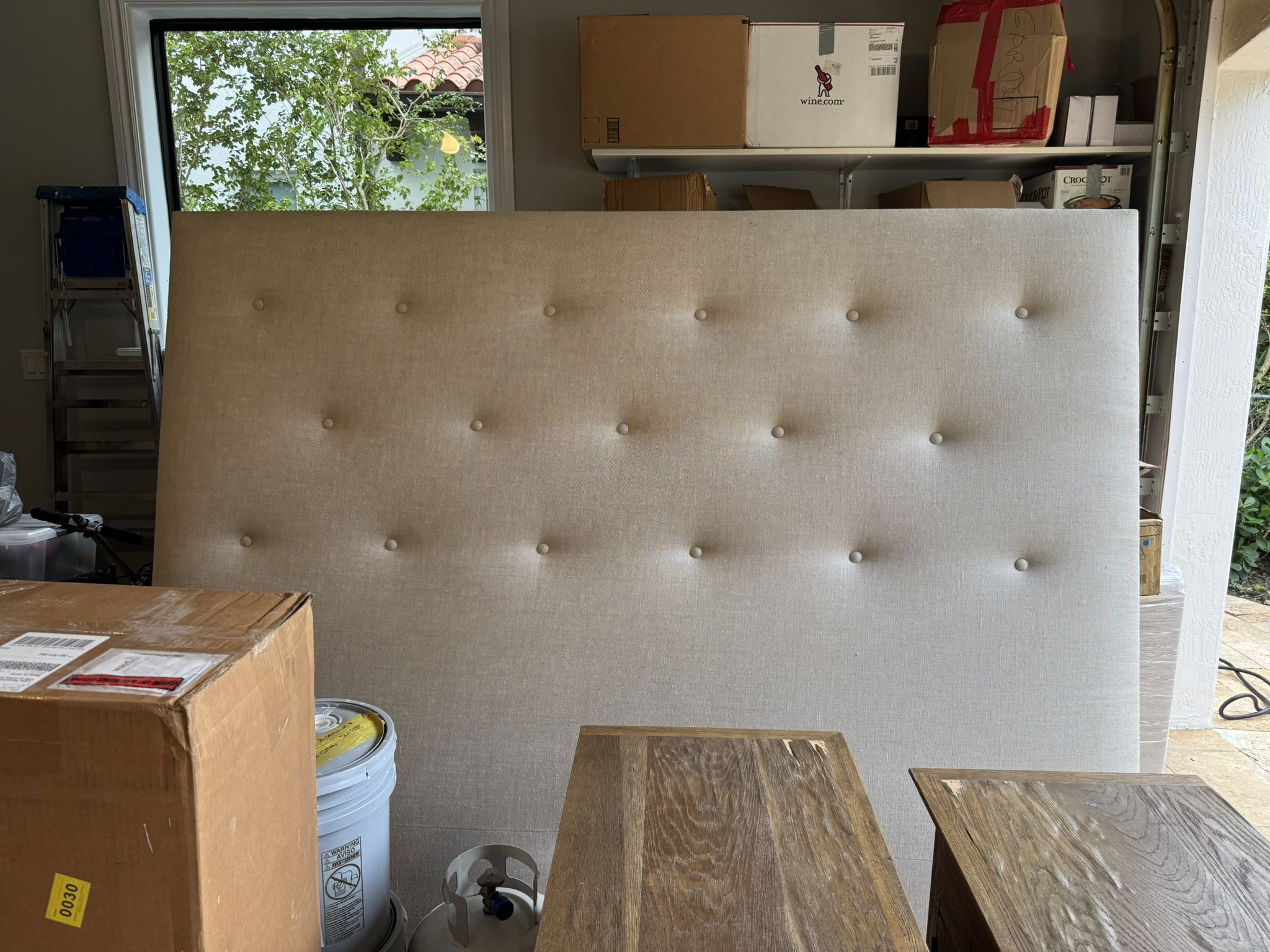 RH King Bed Headboard