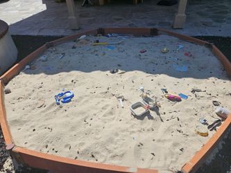 10 ft diameter sandbox