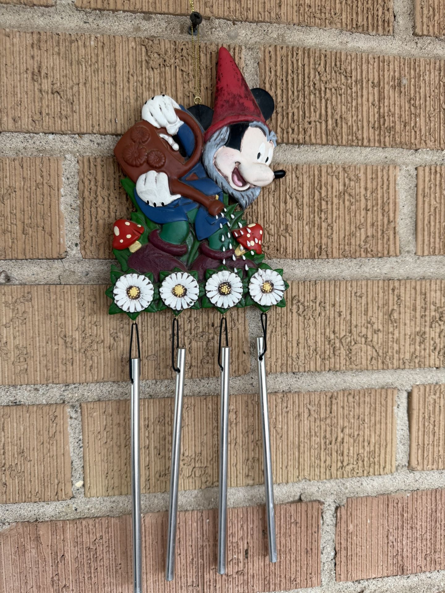 Mickey Mouse Gnome Wind Chime