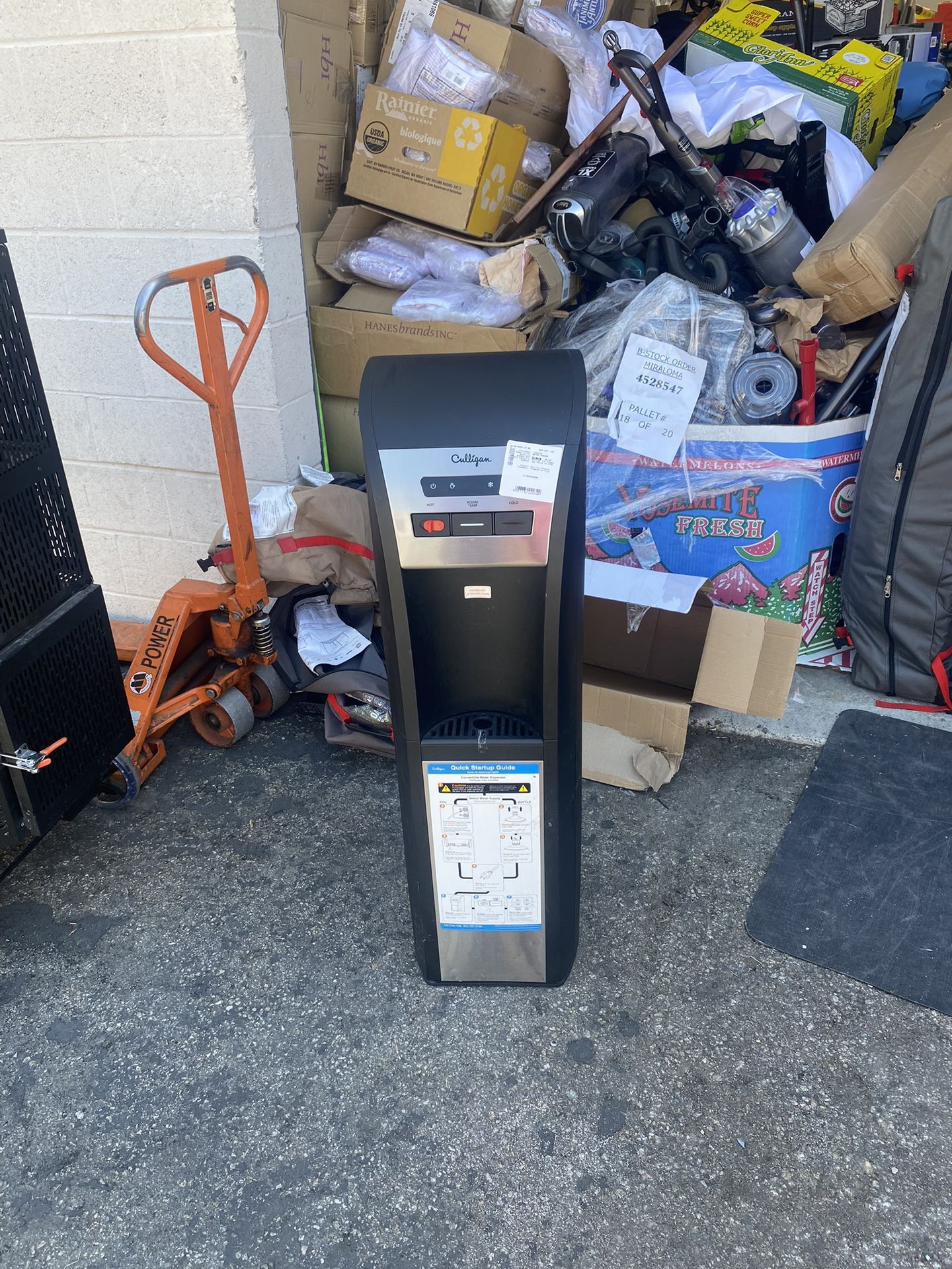 Culligan Water Dispenser Hot Cold Read All for Sale in Riverside, CA
