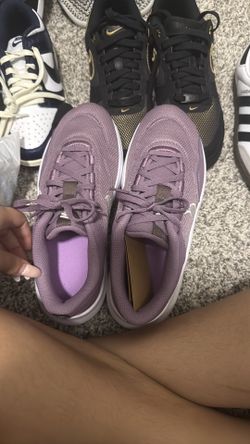 Brand new never worn purple Nikes