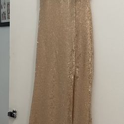 Windsor Gold Prom Dress