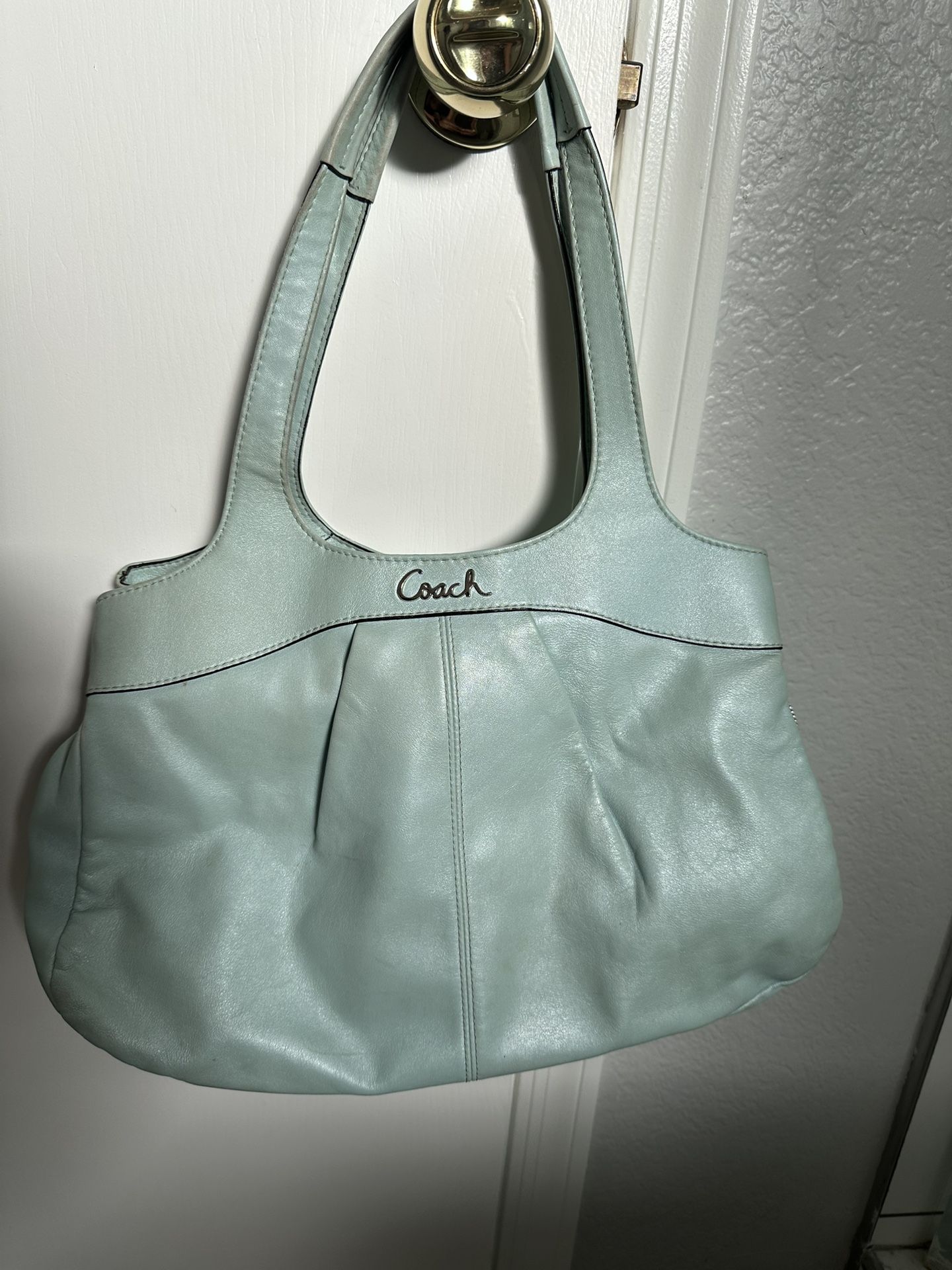 Leather Coach Purse**Authentic