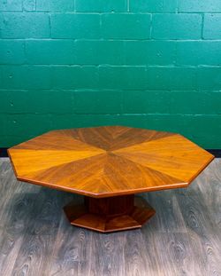 Octagonal Coffee Table by Foster-McDavid - Beautiful Walnut - Delivery Available
