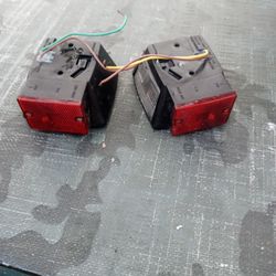 Set Of Trailer Tail Lights 
