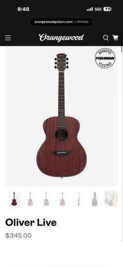Orangewood guitar