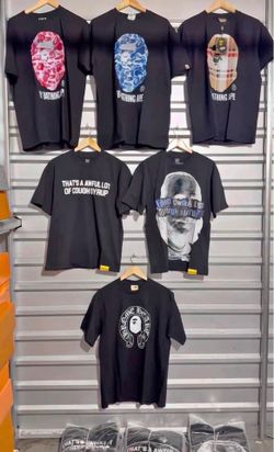 Bape / Awful lot of cough syrup shirts brand new