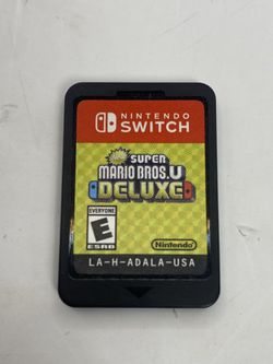 New Super Mario Bros. U Deluxe  GAME ONLY  - Nintendo Switch Tested & Works!