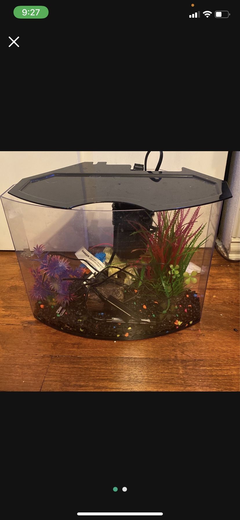 Black Light Fish Tank