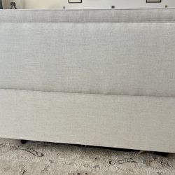 Pottery Barn Eastern King Headboard 