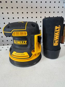 Dewalt new sander XR brushless